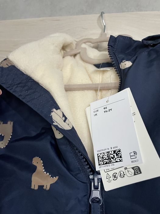 Комбінезон діно зима h&m 86, 92