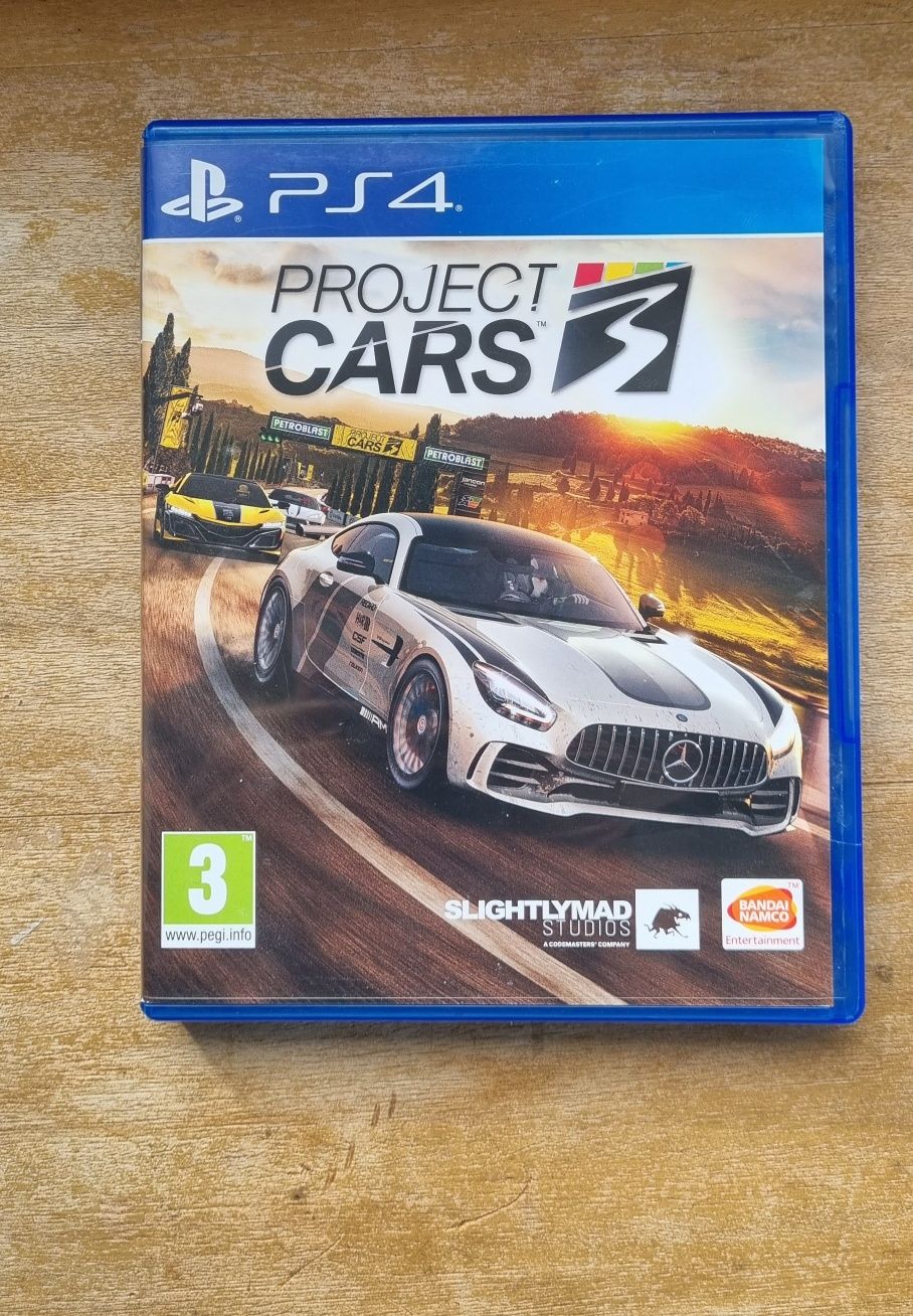 JOGO PROJECT CARS 3 - PS4