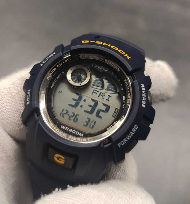 Nowy super zegarek Casio G-shock G-2900F z pudełkiem, wr200, granatowy