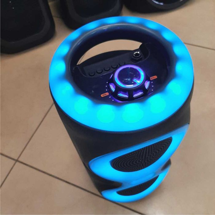 Bluetooth колонка 40см | RGB підсвітка | Караоке