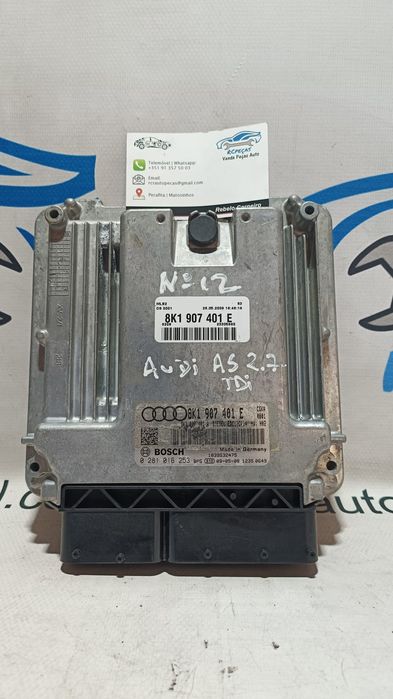 CENTRALINA ECU MOTOR AUDI A5 8T3 2.7 TDI V6 24V 190CV CGKA 8K1907401E