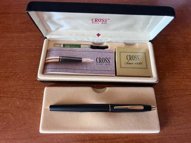 Estojo Caneta Tinta Permanente Cross, modelo Classic Century Matte Black