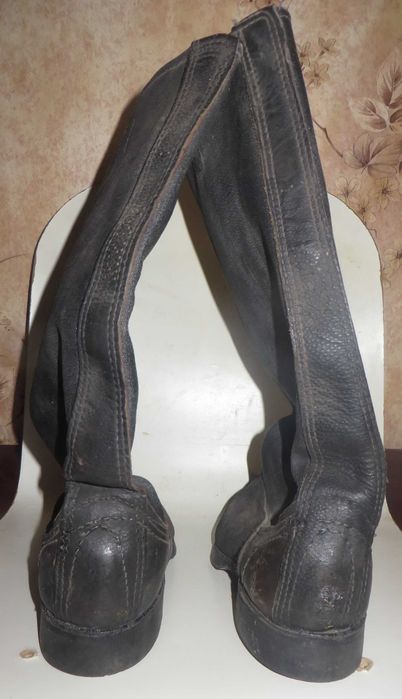 Сапоги военные юфтевые кирзовые Размер 41 Стелька 26.2 см Киев 1992 г