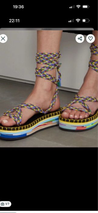 Chloe sandalki na platformie Rozm 37