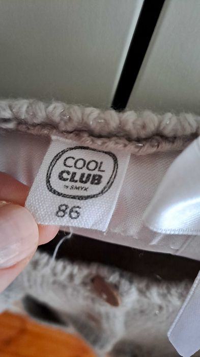 Sweter z reniferem kardigan r.86 Cool Club