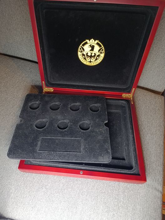 Kasety na monety 2 sztuki.