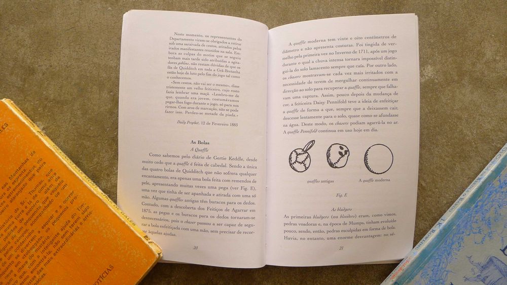 "O Quidditch Através dos Tempos", J.K. Rowling
