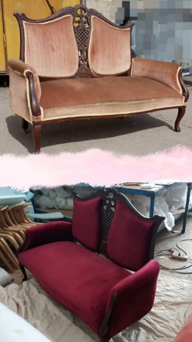 РЕСТАВРАЦІЯ, РЕМОНТ та ВИГОТОВЛЕННЯ меблів. М'яких.Шкіряних.Дерев'яних