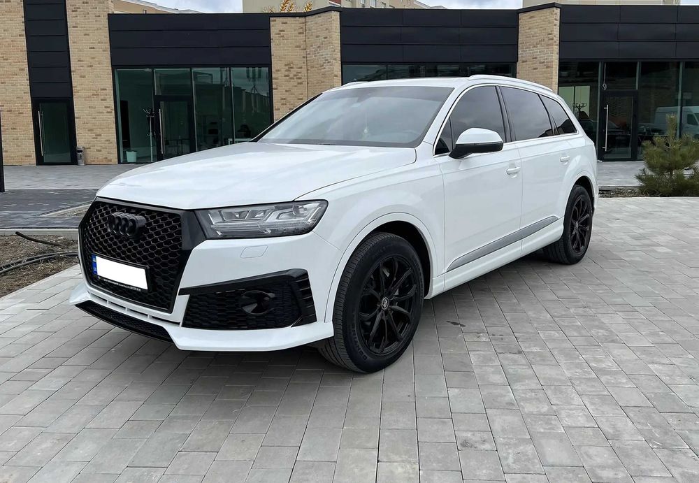 передний бампер audi q7 SQ7 4M 15-20 год стиль RSQ7 бампер 4m