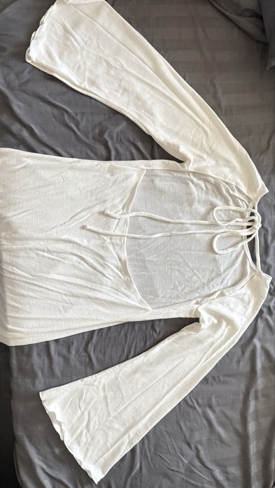 Сукня для вагітної фотосесії молочного коььору, 1 раз одягалась