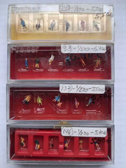Figuras/pessoas/animais para maquetas-modelismo-miniaturas-maquetismo