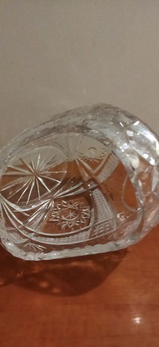 Koszyk kryształowy owocarka