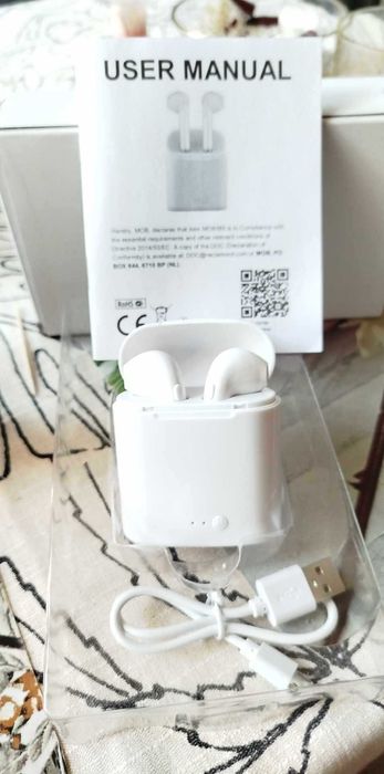 Słuchawki Bezprzewodowe do uszne a'la Airpods