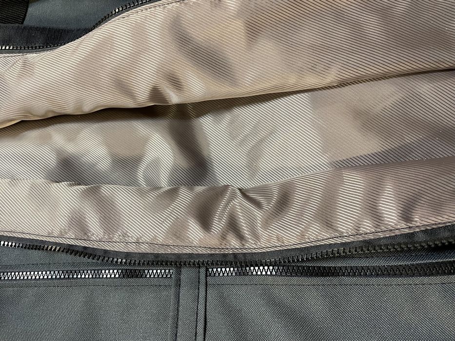 Сумка баул 100 оксфорд сіра з клапаном