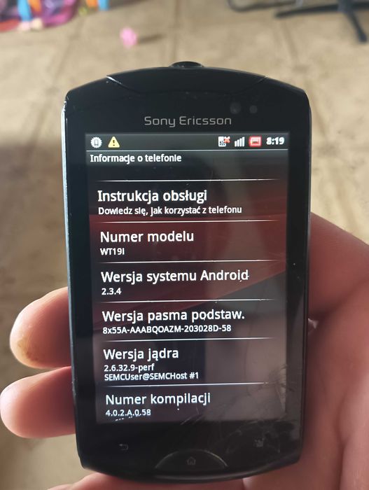Telefon Sony Ericsson