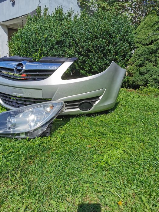 Zderzak lampy opel corsa d