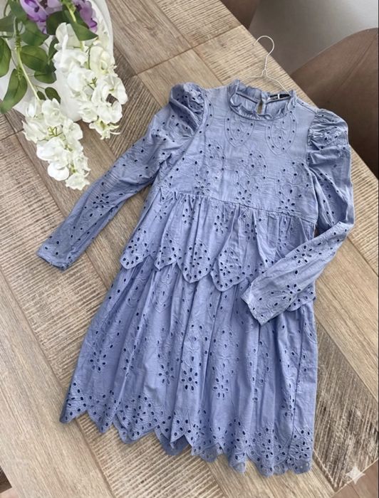 Vestido bordado ingles