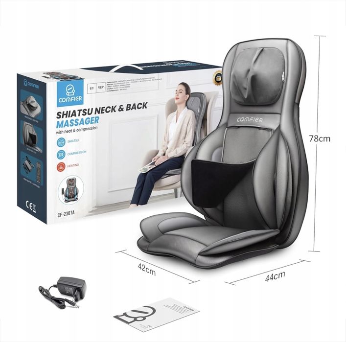Nakladka masujaca  na fotel comfier massager