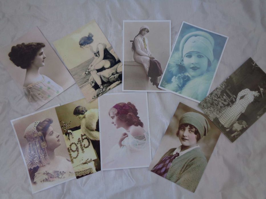 листівки пошт нові фотокопії старовин листів кінця 19 початку 20ст 9шт