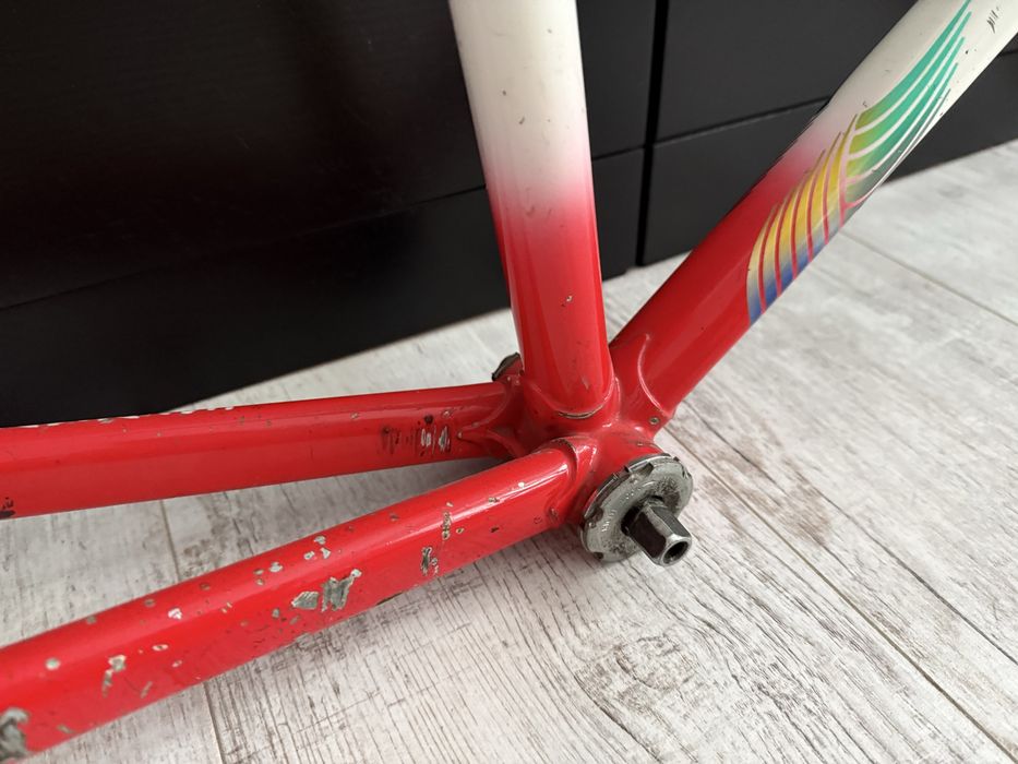 Frameset Rychtarski SMS Żyrardów płetwa torowy fixed gear 54x55