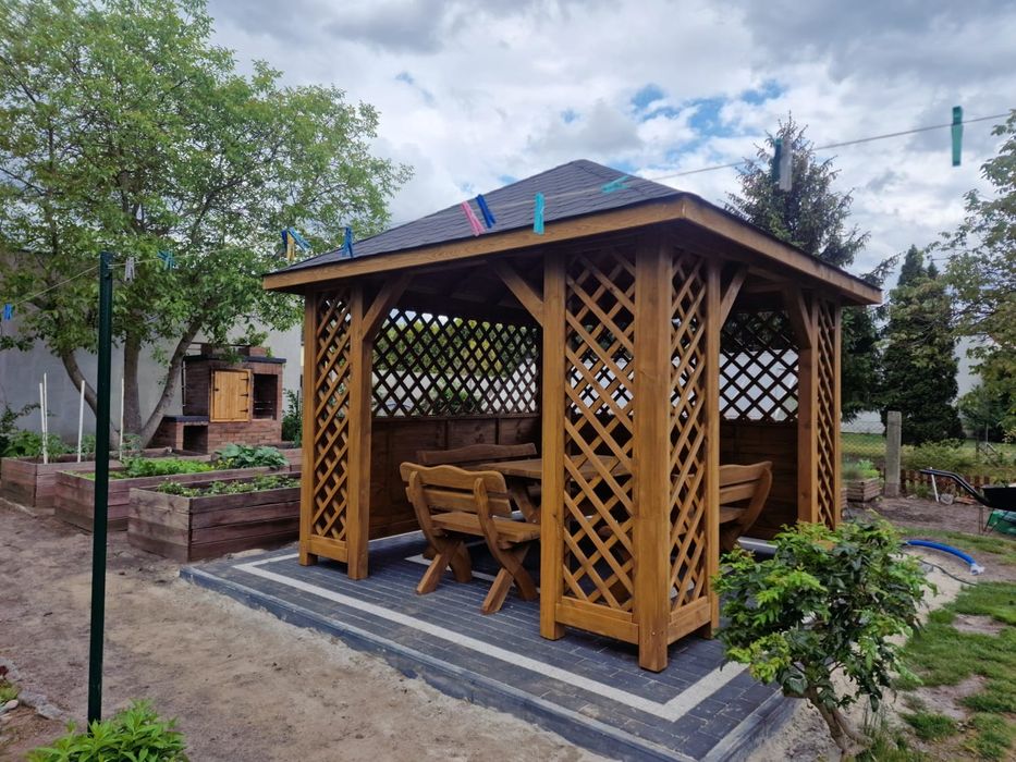 Altana ogrodowa ,zadaszenie