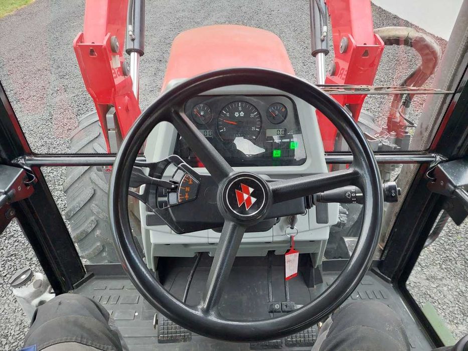 MASSEY FERGUSON 5475, MIĘKKA OŚ, TUZ, ładowacz + krokodyl