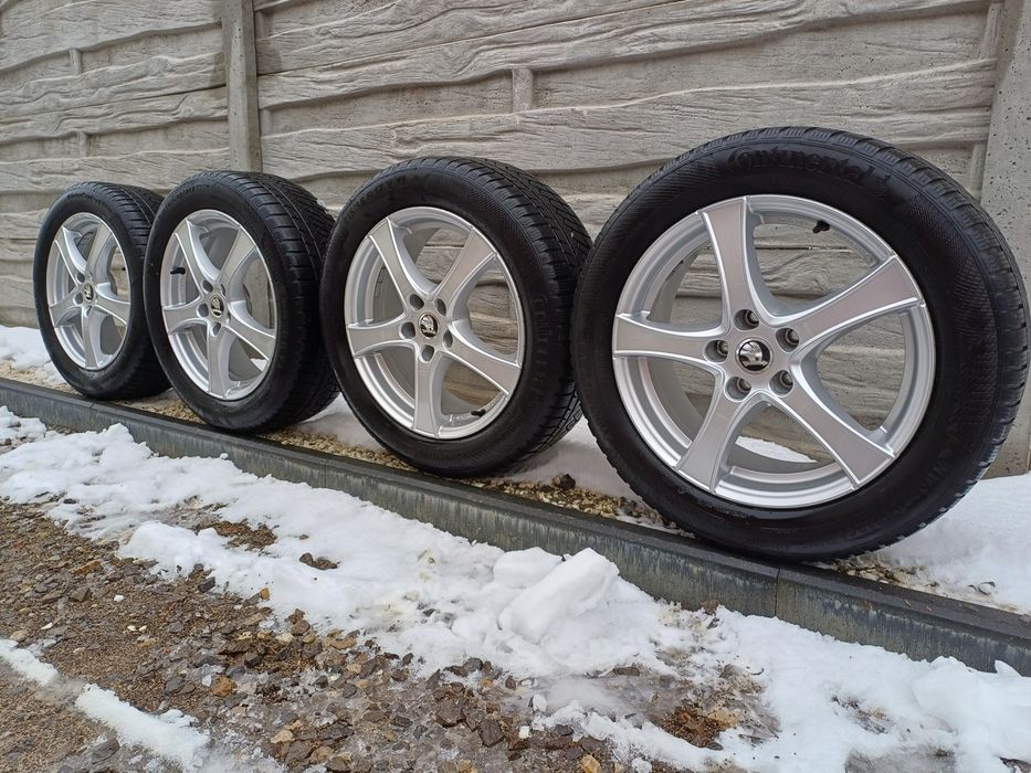 Alufelgi 17"_5x112_Skoda_Octavia_Superb_Karoq_Kodiaq_jak nowe!_dostawa