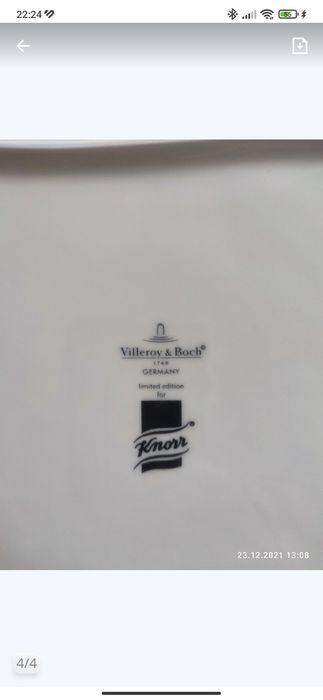 Talerze Villeroy & Boch