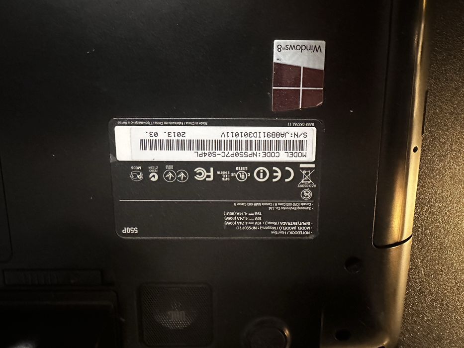 Laptop Samsung np550p7c-S04Pl