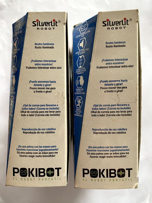 Robô Silverlit Pokibot novo (várias funcionalidades)