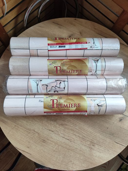 Обои 7 рулонов новые