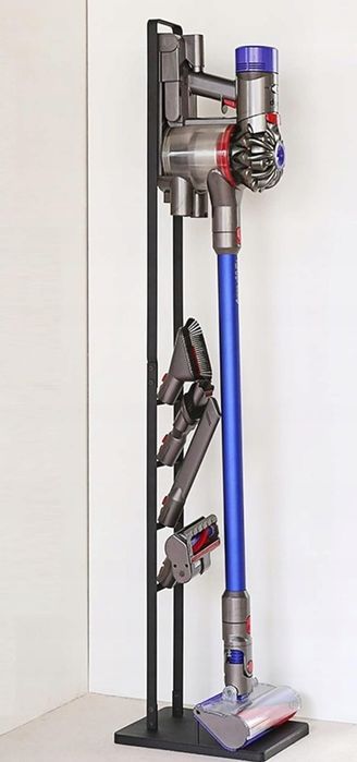 Nowy czarny stojak statyw na odkurzacz