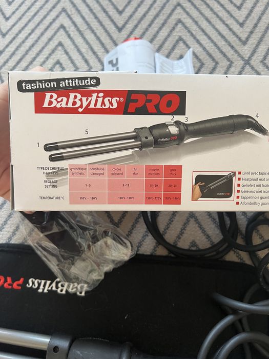 Babyliss pro для оформлення локонів.