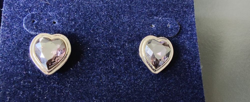 2 pary kolczyków Swarovski