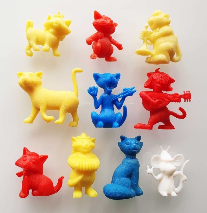 Antiga Coleção completa ~ "OS ARISTOGATOS" ~ Monocromáticos Anos 70´s