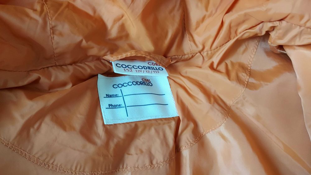 Sprzedam chłopięcą kurtkę przejściową Coccodrillo, r.152.