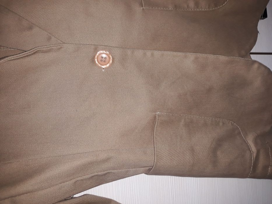 Marynarka żakiet brązowa M