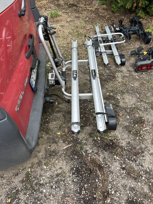 Bagażnik rowerowy na hak 2x30 kg