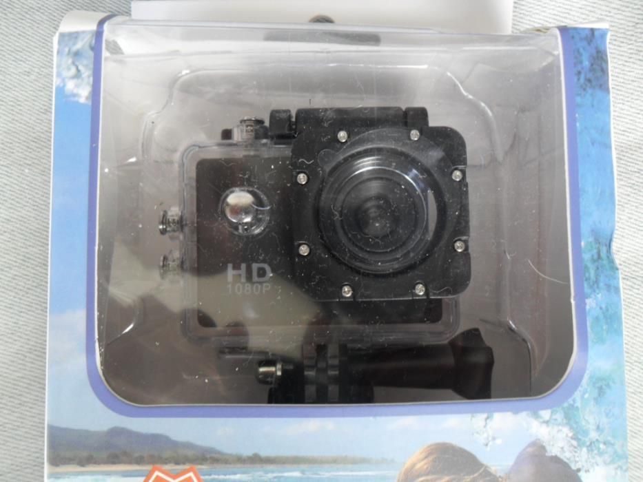 Câmara de desporto tipo GoPro Flutuante de mão