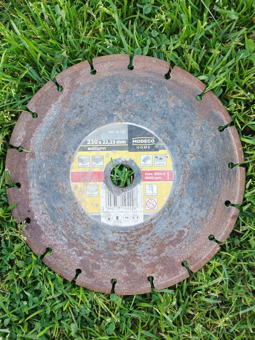 Tarcza do betonu pustaków kostki