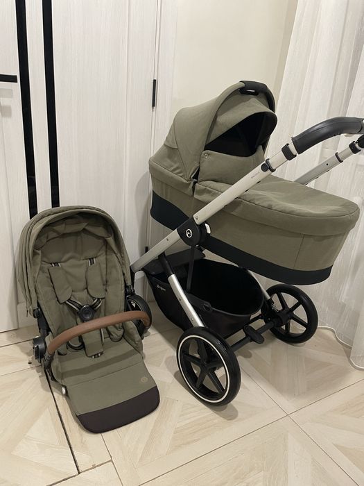Cybex balios s LUX 2 в 1 оливковий Продам дитячу коляску сайбекс