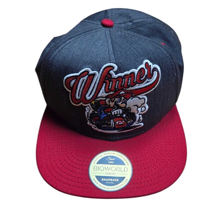 Czapka z Daszkiem Bioworld Nintendo 2016 Mario Winner Snapback Cap