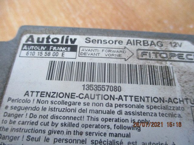 Centralina airbag FIAT Fiorino Furgão/Combi (225_)