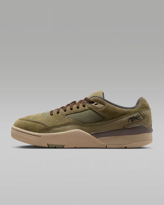 Оригінальні чоловічі кросівки Nike Air Jordan Flight Court Olive Khaki