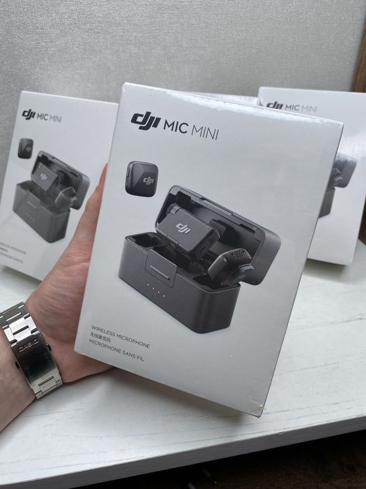 DJI Mic Mini 2TX + 1RX — новий бездротовий петличний мікрофон для IPhone, Android, відео, блогів, стрімів та запису звуку