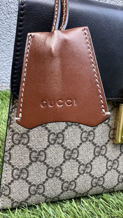 Carteira Gucci Padlock GG Supreme Small Shoulder Bag