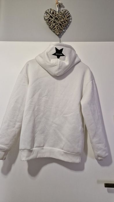 Bluza z Kapturem  Biała