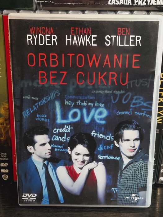 Orbitowanie bez cukru (Reality Bites) DVD Ryder,Hawke,Stiller