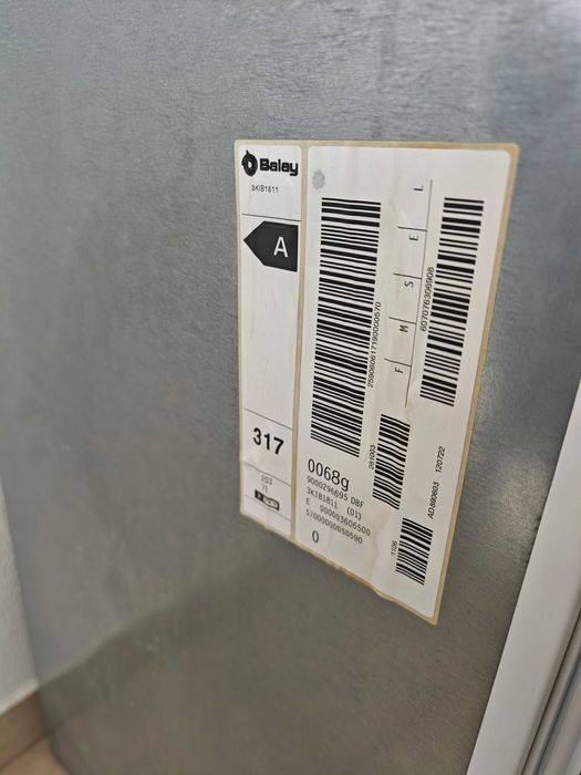 Frigorífico Combinado de Encastrar Balay em boas condições