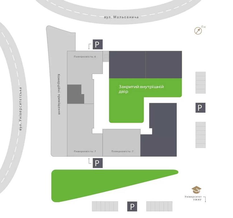 2-кімнатна квартира у ЖК GRAND HILLS, Ужгород - GH 5.29